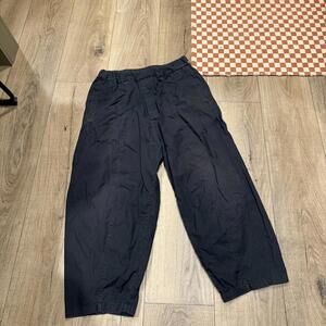 COS Black Casual Pants with Elastic Waistband Size Small